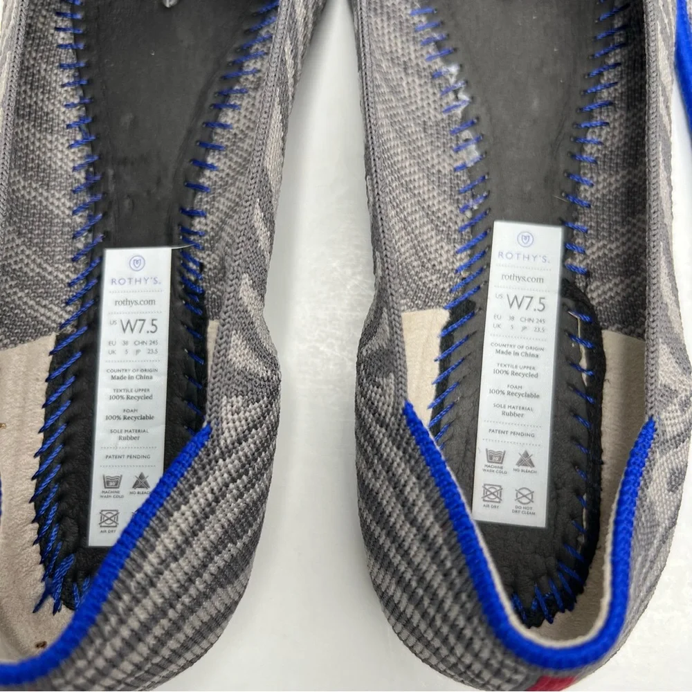 Rothy’s The Point Grey Zebra Size 7.5